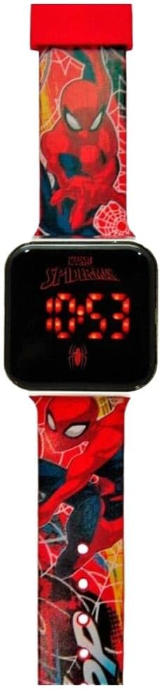 RELOJ LED SPIDERMAN