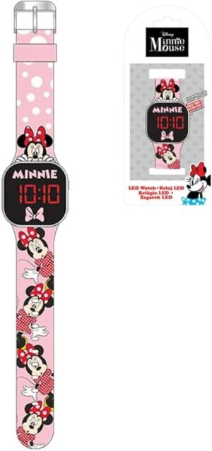 RELOJ LED MINNIE