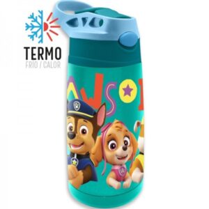 CANTIMPLORA ACERO INOXIDABLE 450ML PAW PATROL