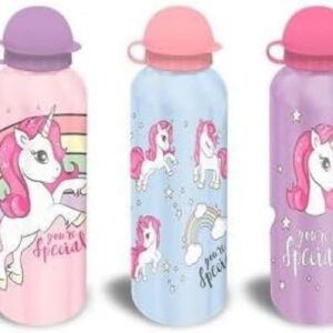 BOTELLA ALUMINIO UNICORNIO 500M