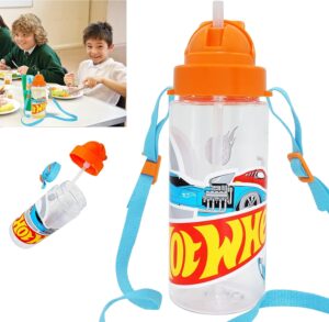 CANTIMPLORA TRITAN CON ASA 500ML HOTWHEELS