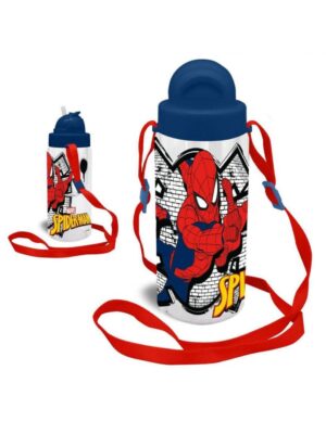 CANTIMPLORA DE TRITAN CON ASA 500ML SPIDERMAN