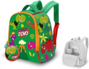 MOCHILA NEOPRENO 25CM CRAZY DINO