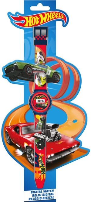 RELOJ DIGITAL KE02 HOTWHEELS