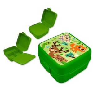 SANDWICHERA CON COMPARTIMENTOS INTO THE FOREST