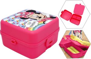 SANDWICHERA CON COMPARTIMENTOS MINNIE