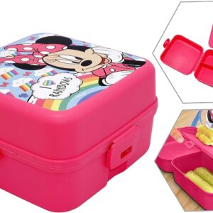 SANDWICHERA CON COMPARTIMENTOS MINNIE