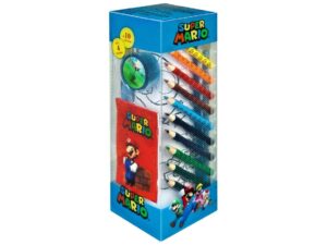 Set de papelería Super Mario Bros, 35 piezas
