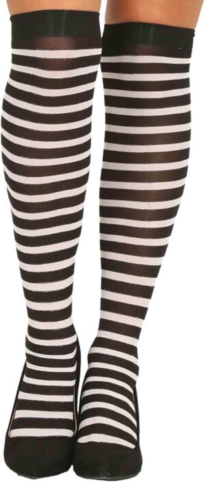 MEDIAS BLANCAS CON RAYAS