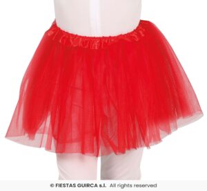 TUTU INFANTIL ROJO 30 CMS