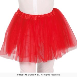 TUTU INFANTIL ROJO 30 CMS