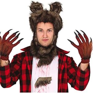 GUANTES HOMBRE LOBO CON GARRAS ADULTO