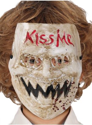 MASCARA "KISS ME", PVC, INFANTIL