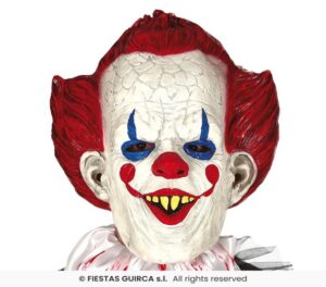 MASCARA PAYASO SINIESTRO LATEX