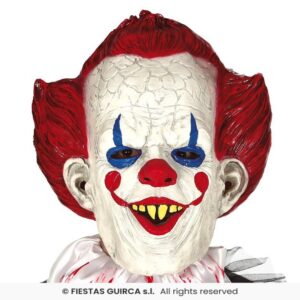 MASCARA PAYASO SINIESTRO LATEX