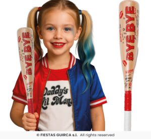BATE PAYASO INFANTIL 47 cms HARLEY QUEEN