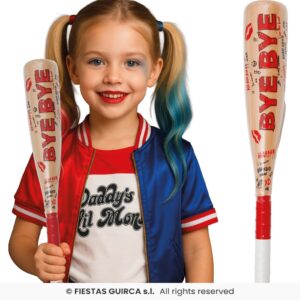BATE PAYASO INFANTIL 47 cms HARLEY QUEEN