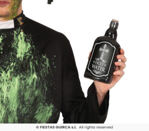 BOTELLA AGUA BENDITA DECORATIVA, 19 CMS. 