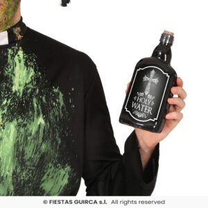 BOTELLA AGUA BENDITA DECORATIVA, 19 CMS. 