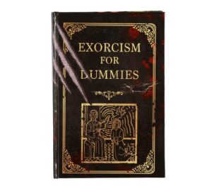 LIBRO "EXORCISM FOR DUMMIES" 22X15 CMS, 46 PGS.
