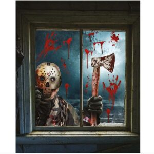 2 HOJAS ELECTROEST. VENTANA 30X40 CMS, ASESINO