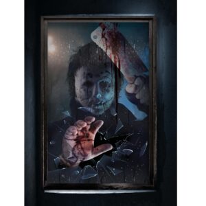 DECORACION VENTANA ASESINO 80X120 CMS