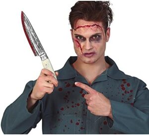 CUCHILLO COCINA CON SANGRE 33 CMS.