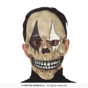 MASCARA CALAVERA ARLEQUIN LATEX