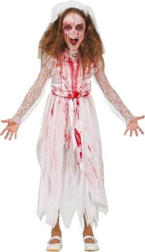 DISFRAZ NOVIA LLORONA SANGRIENTA 10-12 AÑOS