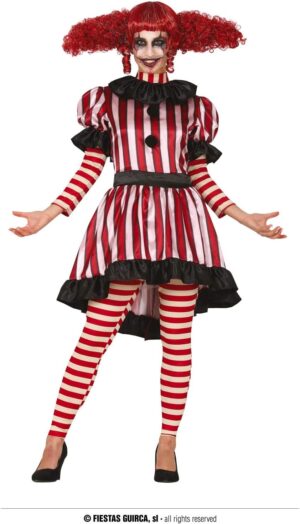 DISFRAZ PAYASA ASESINA T.L 42-44