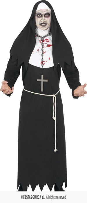 DISFRAZ MONJA SANGRIENTA HOMBRE (M)