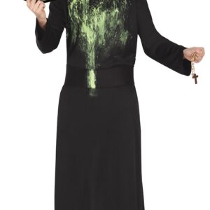 DISFRAZ CURA EXORCISTA ZOMBIE (L)