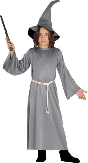 DISFRAZ MAGO GRIS GANDALF WIZARD 10-12 AÑOS