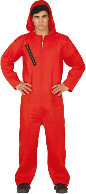 DISFRAZ CONVICTO ROJO CASA (S)