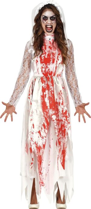 DISFRAZ LLORONA NOVIA SANGRIENTA T.L 42-44