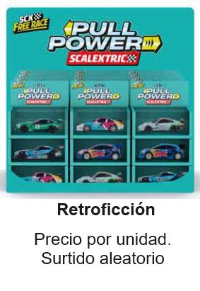 Coche Pull Power retroficcion - SCX