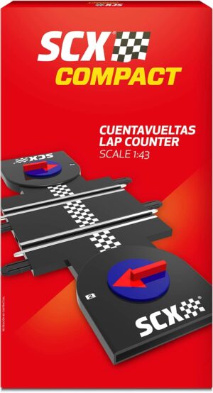 Scalextric Compact Pista Cuenta Vueltas 1:43