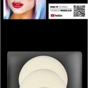 BLISTER 3 ESPONJAS MAQUILLAJE