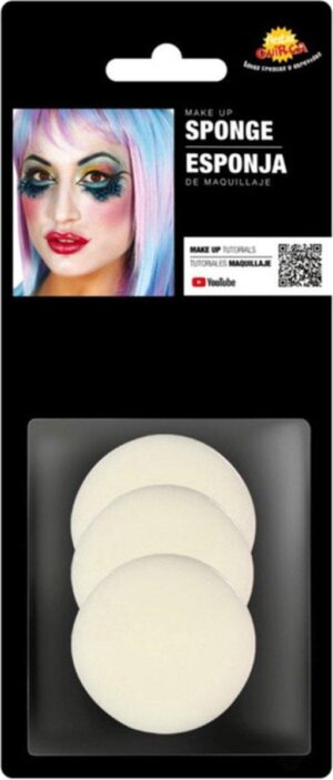BLISTER 3 ESPONJAS MAQUILLAJE