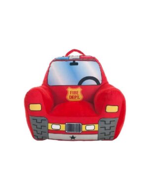 Sillon fire bomberos rojo 52x48x51cm
