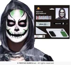 SET MAQUILLAJE ESQUELETO