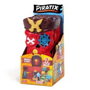 Piratix Secret Skull Cave con figura