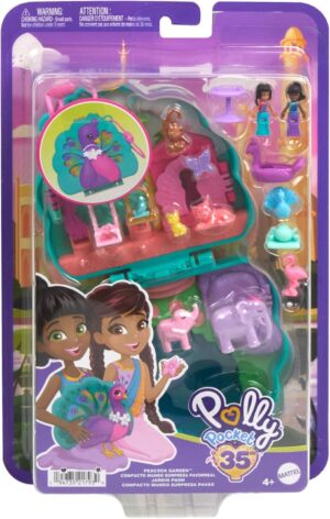 Polly Pocket Cofre Pavo Real