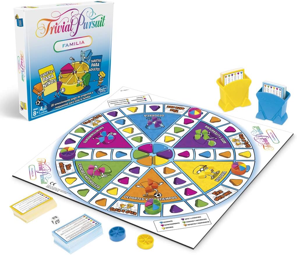 Juego Trivial Pursuit Edición Familiar, Juego de Preguntas - Imagen 3