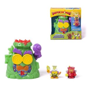 Base secreta Professor K Superthings con 2 figuras exclusivas