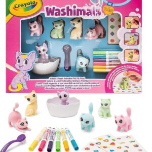 Washimals Nueva Bañera y 6 Mascotas Pastel