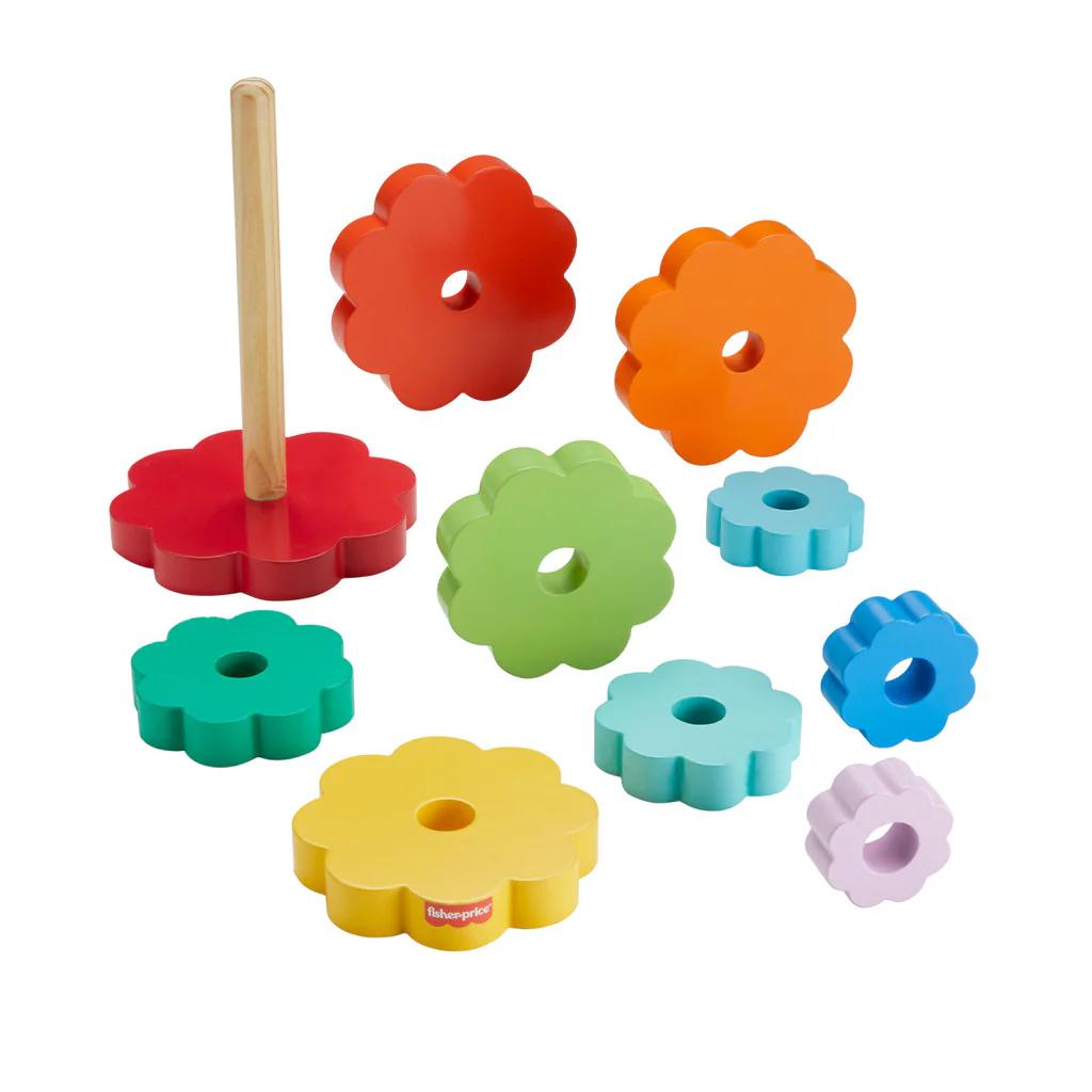 Fisher-Price Pirámide de Aros apilable - Imagen 2