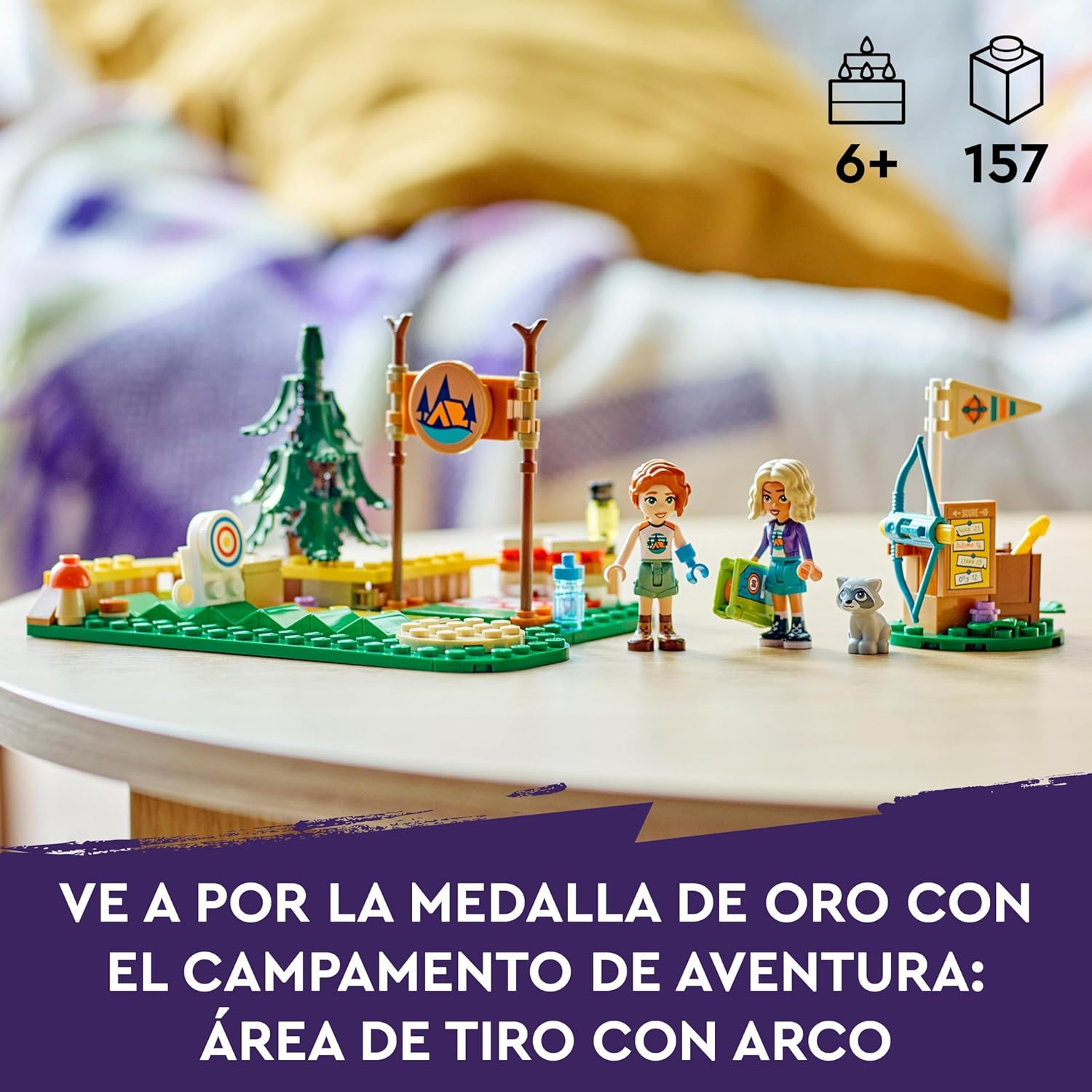 LEGO Friends Campamento de Av - Imagen 2