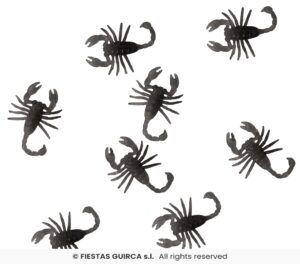 BOLSA 8 ESCORPIONES 6 CMS.