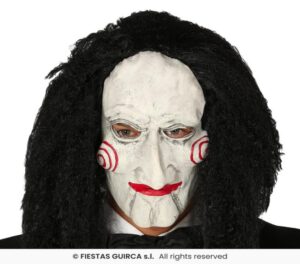 MASCARA MARIONETA CON PELO LATEX